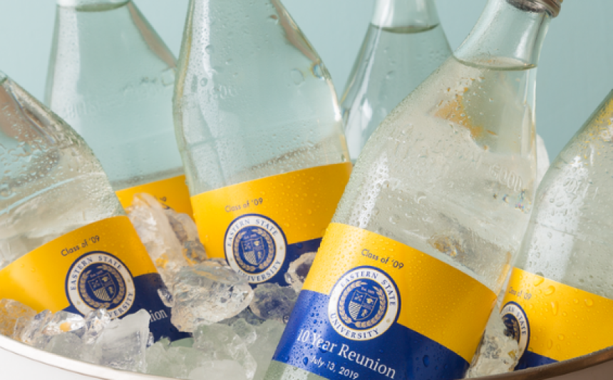 Waterproof bottle labels