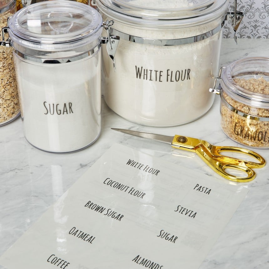 How to print your own pantry labels