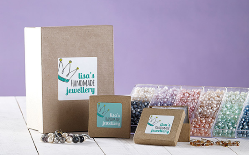 Jewellery box labels
