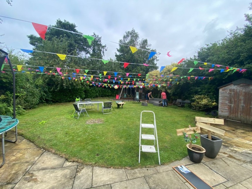 building a garden festival
