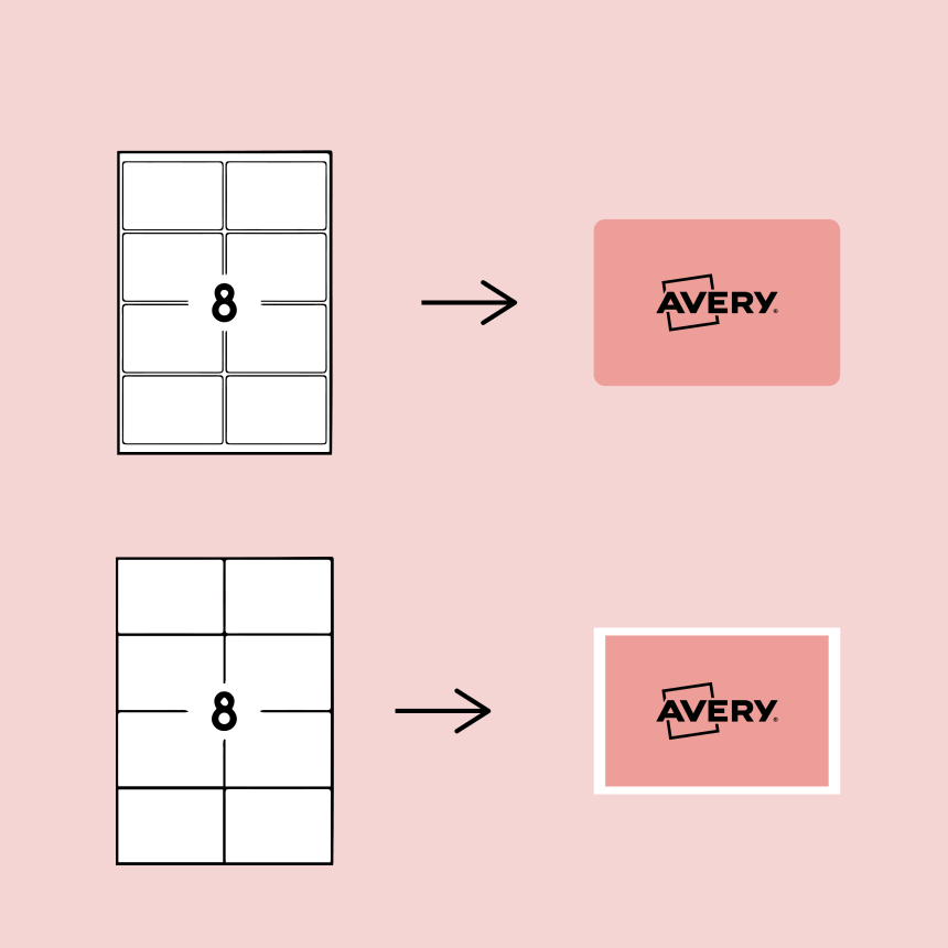 Blank Label bleed and printing to the edge