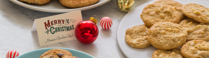 Cookies with tent cards