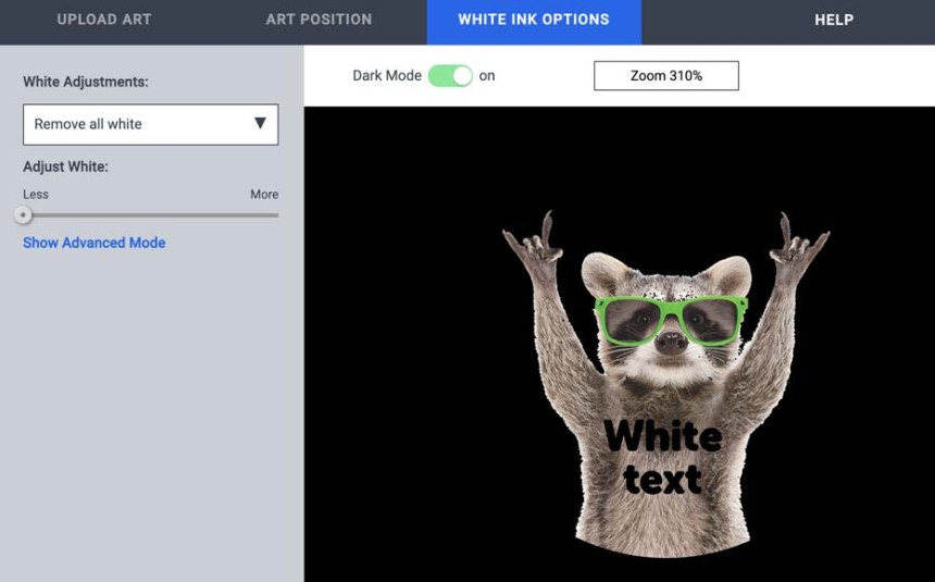 remove all white
