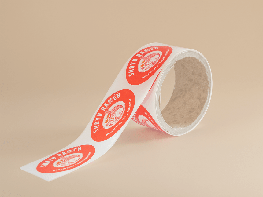 Example of a Roll Label Core