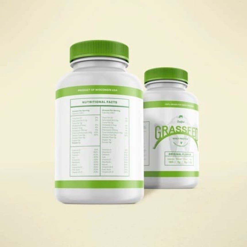 Custom nutrition information label