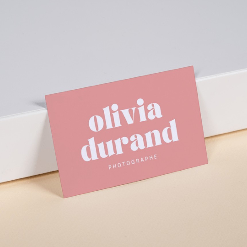 Personalised business card