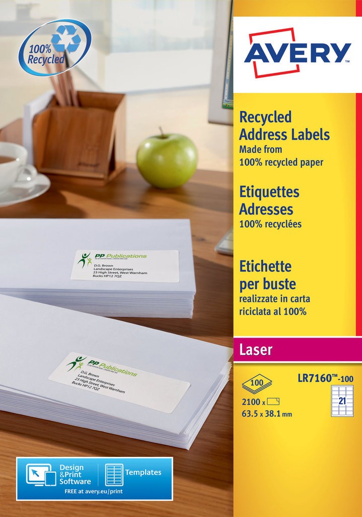 Address Labels | LR7160-100 | Avery