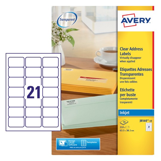 Address Labels | J8560-10 | Avery