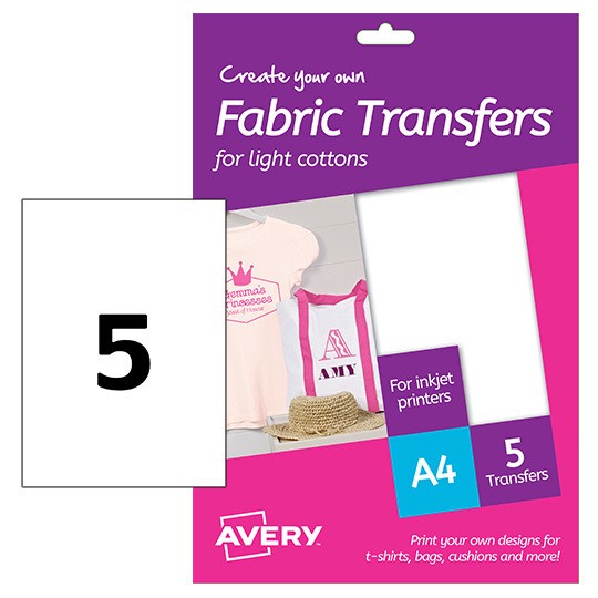 Fabric Transfers MD1001 Avery