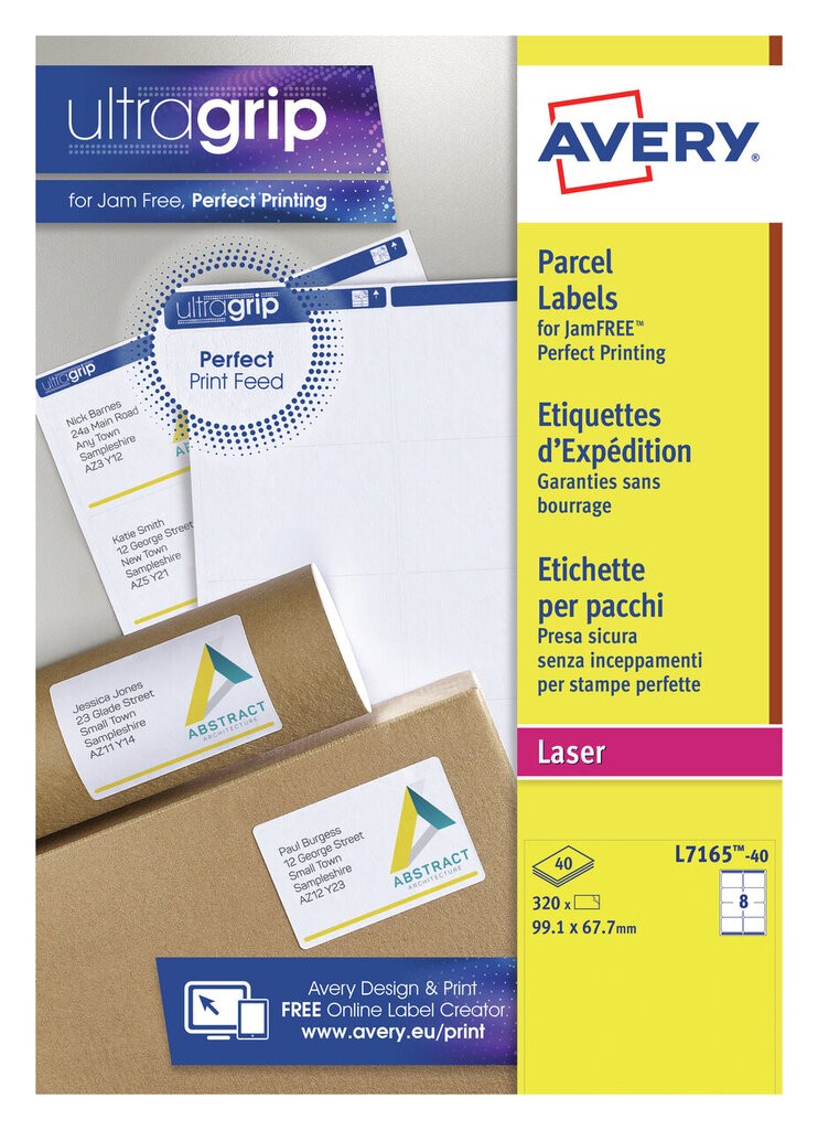 Parcel Labels | L7165-40 | Avery