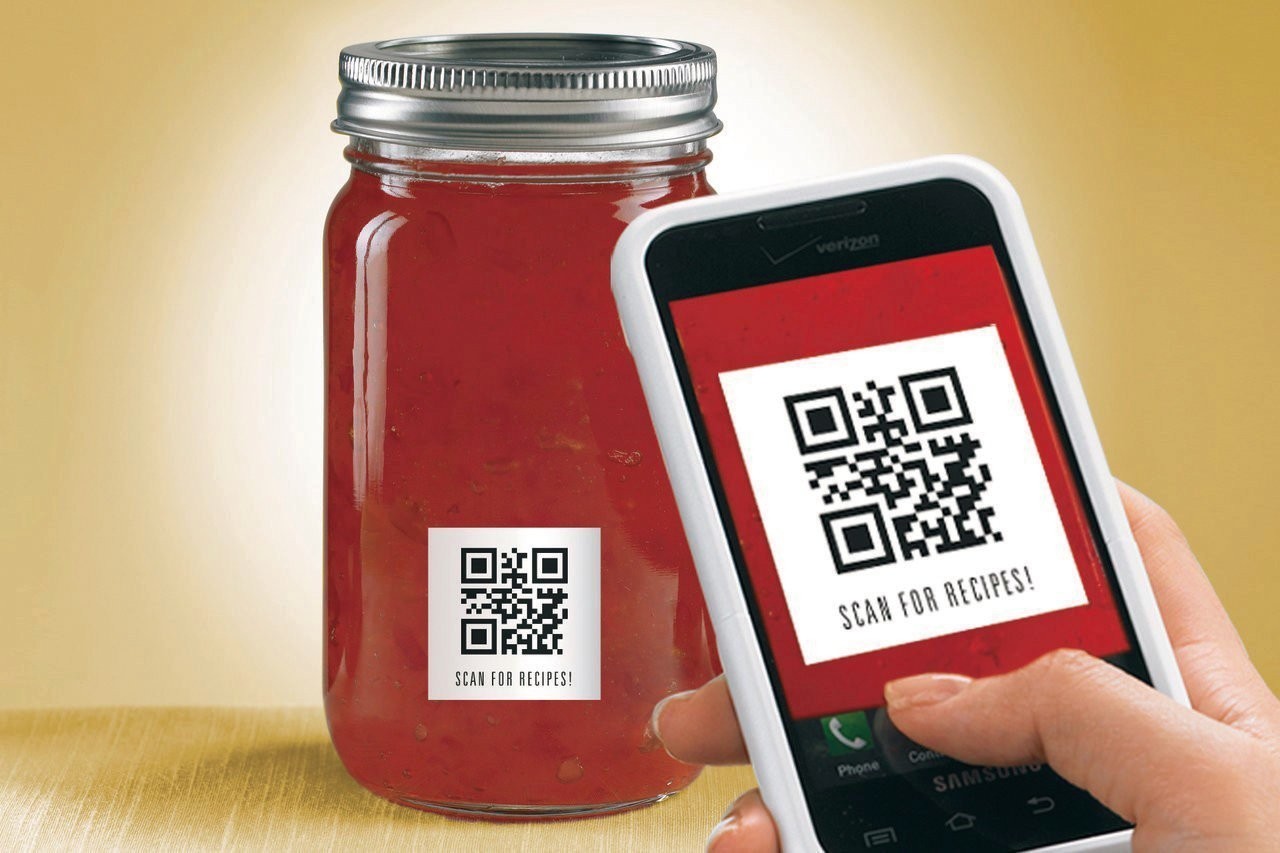 Картина с qr кодом