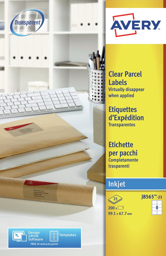 Parcel Labels J856525 Avery
