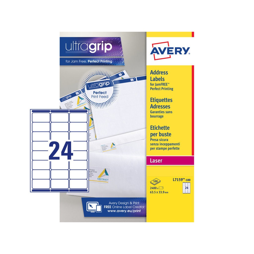 address labels l7159 100