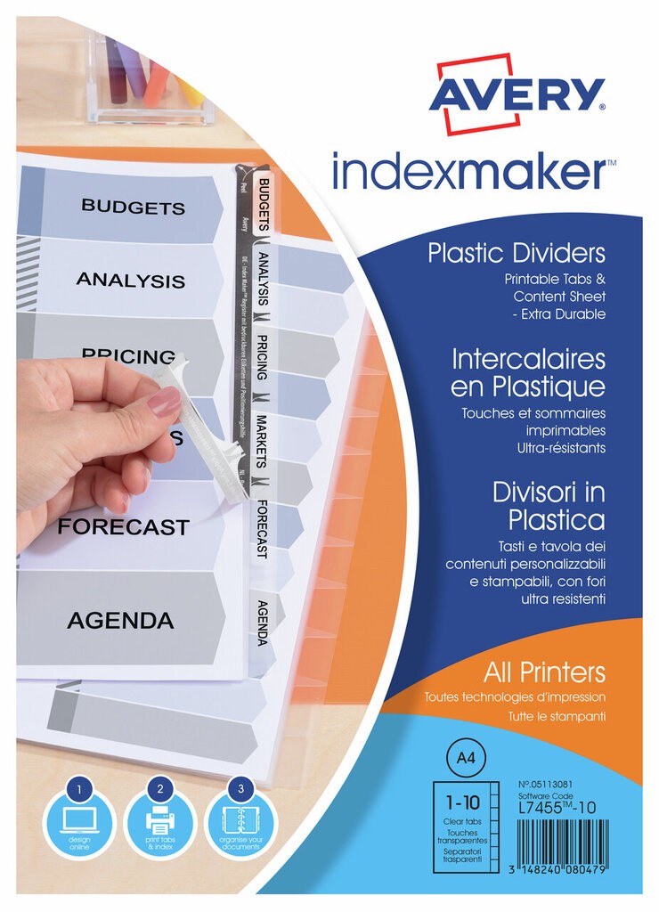 Index Maker™ Dividers | 05113081 | Avery