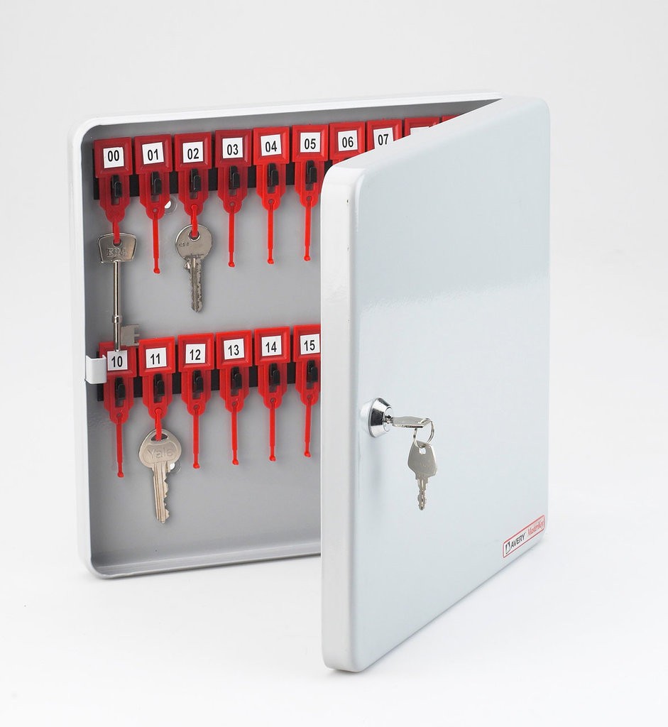 Key Cabinet - Metal MK20LGRY Avery