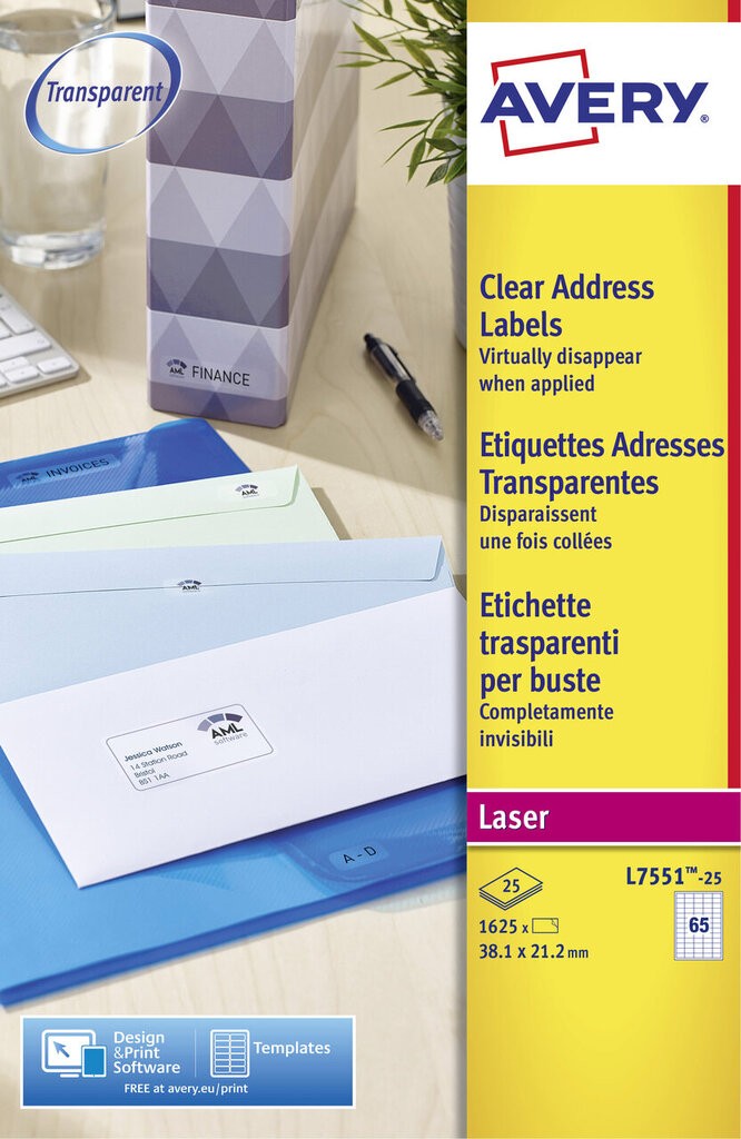 Address Labels | L7551-25 | Avery