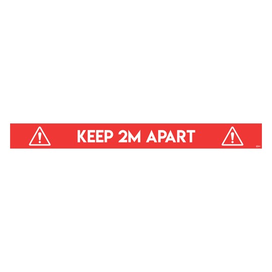 Social Distancing Floor Sticker - COVFSR1000