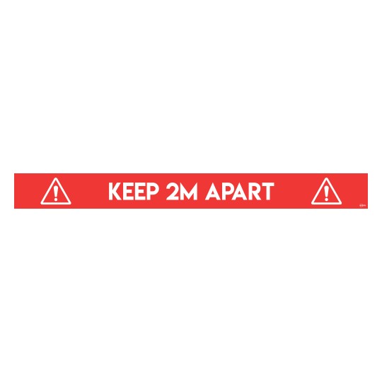 Avery COVID Social Distancing Floor Decal - COVFSR1000