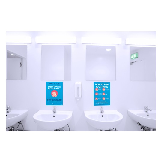 Avery COVID Signs - Coronavirus Hand Washing Posters 