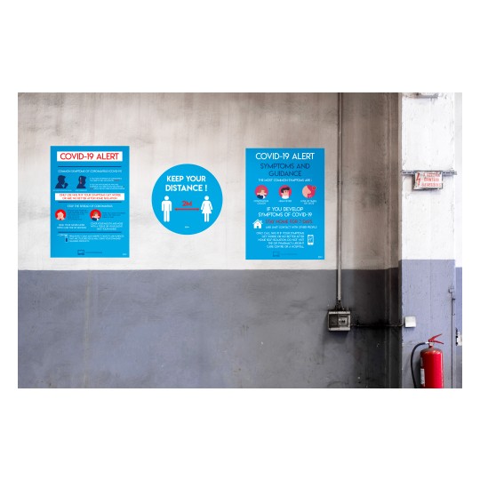 Avery COVID Signs - Coronavirus work place signs_factory