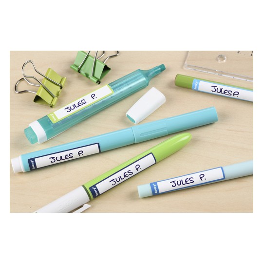 Avery Stationery Labels - Green/Blue