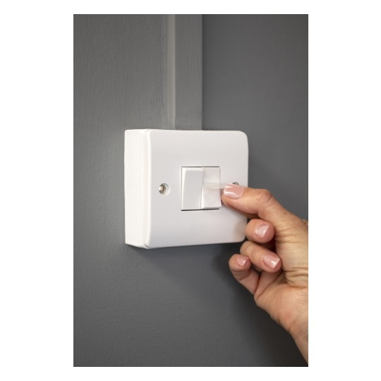 Avery Antimicrobial Film Stickers_Square_application_light switch