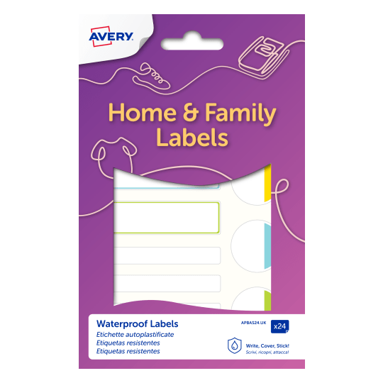 Avery Self-laminating Labels