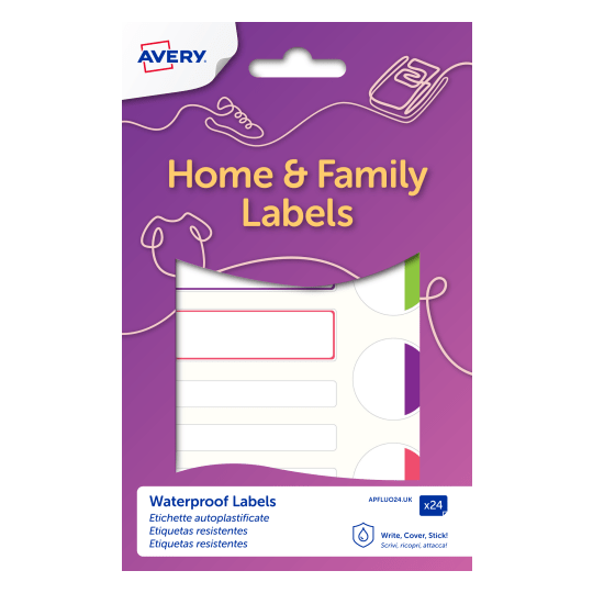 Avery Self-laminating Labels