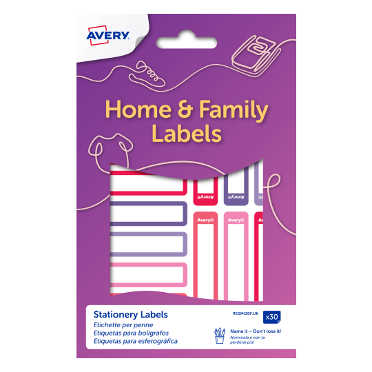 Avery Stationery Labels