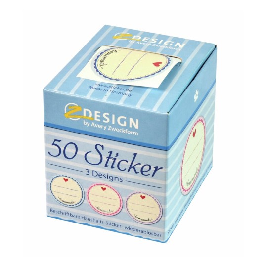 Round Homemade ZDesign Stickers 56819