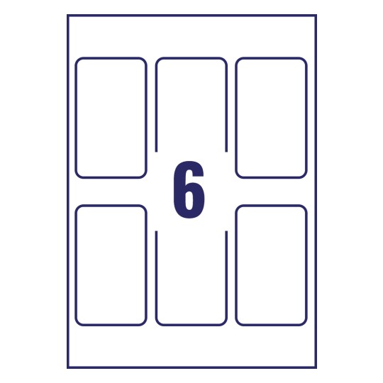 Storage Box Labels L7188-25 60 x 100 mm