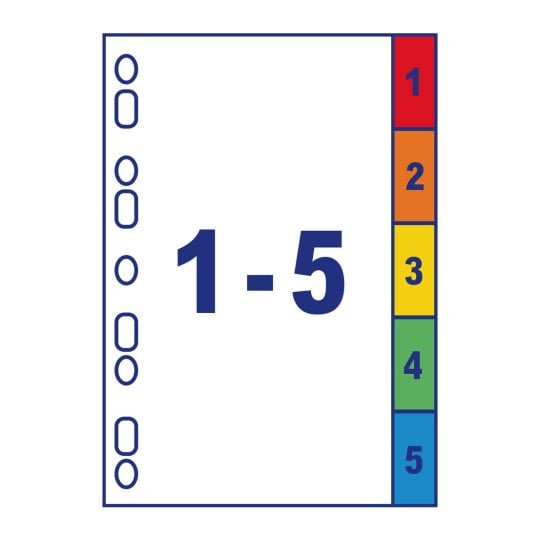 Ready Index™ Dividers 01733501 222 x 297 mm