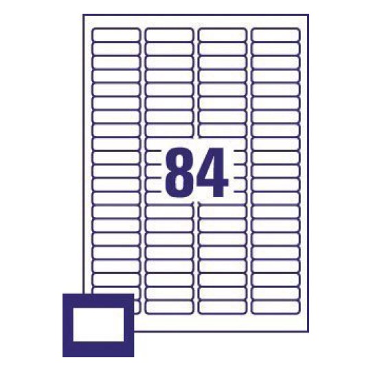 Mini Multipurpose Labels, L7656-100 L7656-100 46 x 11.1 mm