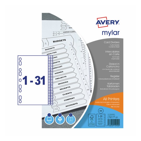 Mylar Dividers, 05465061 05465061