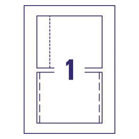 CD Case Inserts J8435-25 151 x 118 mm