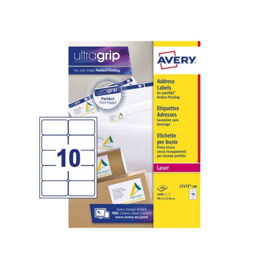 Address Labels, L7173, 100 sheets L7173-100