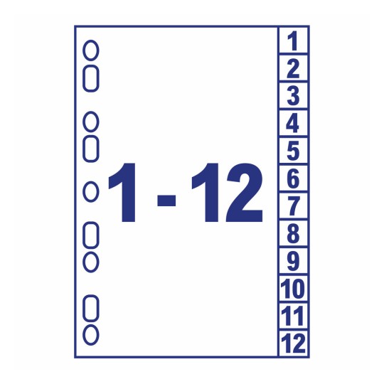 Mylar Dividers, 05462061 05462061 222 x 297 mm