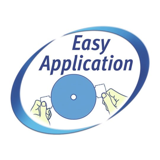 Labels EasyApplication  UK blue violator