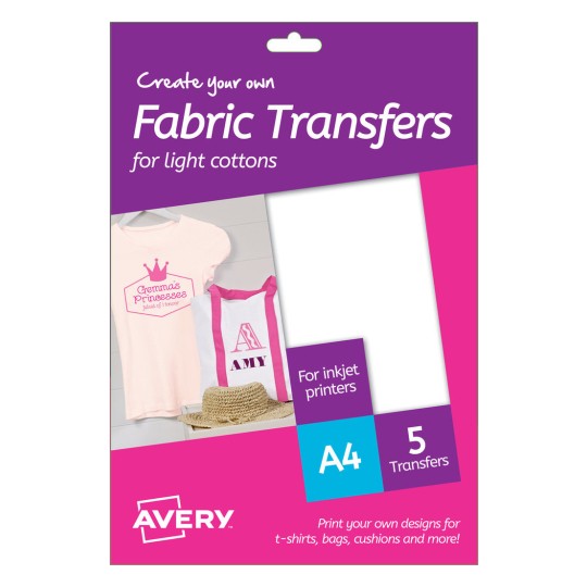Fabric Transfers MD1001 Avery