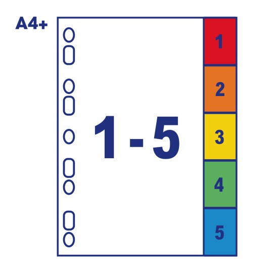 Ready Index™ Dividers 05065505 242 x 297 mm
