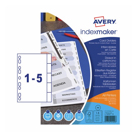 Index Maker™ Dividers 01810061
