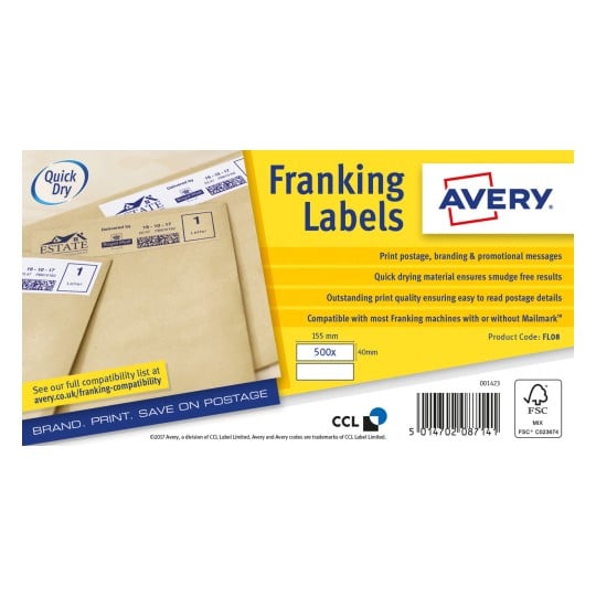 Franking Labels FL08