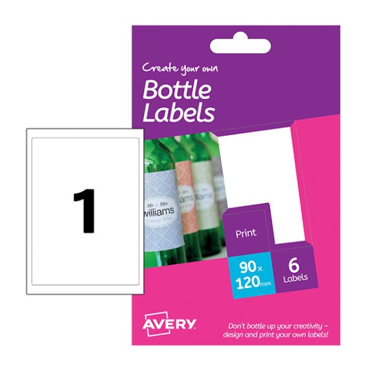 bottle labels hbl01 avery