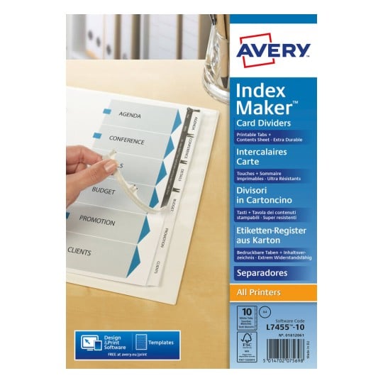 Index Maker™ Dividers 01812061