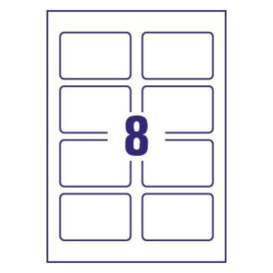 Business Cards, C32015, 25 sheets C32015-25 85 x 54 mm
