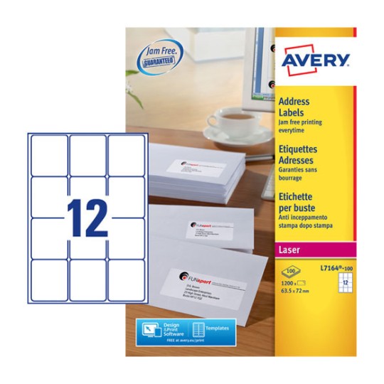 Address Labels L7160100 Avery
