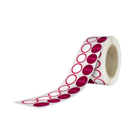 1 Roll of Time-Expiring Self-Adhesive Badge Dots 4852E-THR
