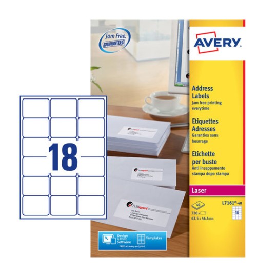 Address Labels | L7163-40 | Avery