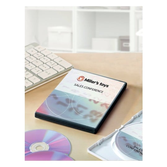 Data Media DVD case inserts finished business use Appl2