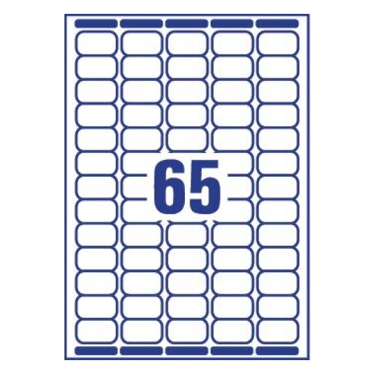 Mini Address Labels L7651-25 38.1 x 21.2 mm